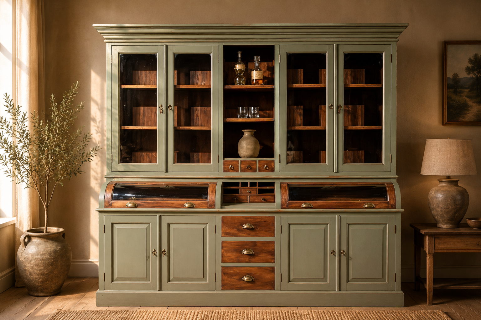 Teakhouten kast restyling naar wens | Buffetkast in iedere RAL-kleur | FF Iets Anders Goirle