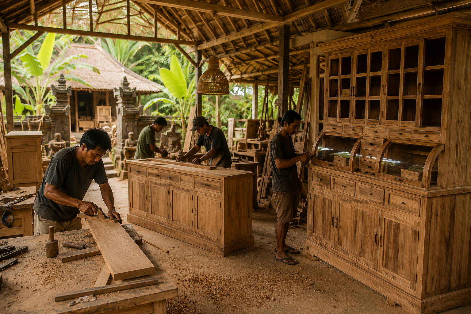 Teak-Maßanfertigung